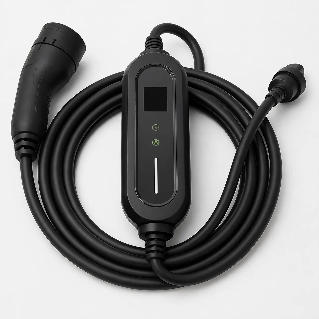 Type 2 3.5 KW 5.5 M Portable EV Charging Cable With UK Plug detail view